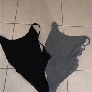 American apparel bodysuit (2 colors for $30)